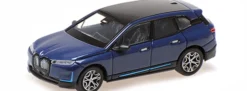 MINICHAMPS 870024601 BMW iX 2022 blaumetallic Automodell 1:87