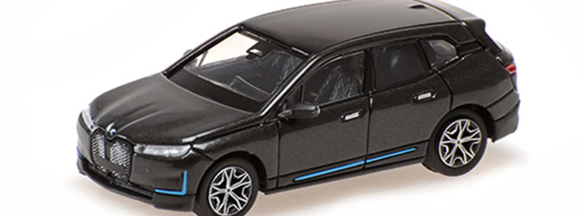 MINICHAMPS 870024602 BMW iX 2022 graumetallic Automodell 1:87
