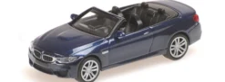 MINICHAMPS 870027232 BMW M4 Cabrio F83 2015 dunkelblaumetallic Automodell 1:87