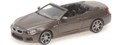 MINICHAMPS 870027331 BMW M6 Cabrio F12 graumetallic 2015 Automodell 1:87