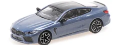 MINICHAMPS 870029021 BMW M8 Competition Coupe F92 2019 barcelonablau metallic Automodell 1:87
