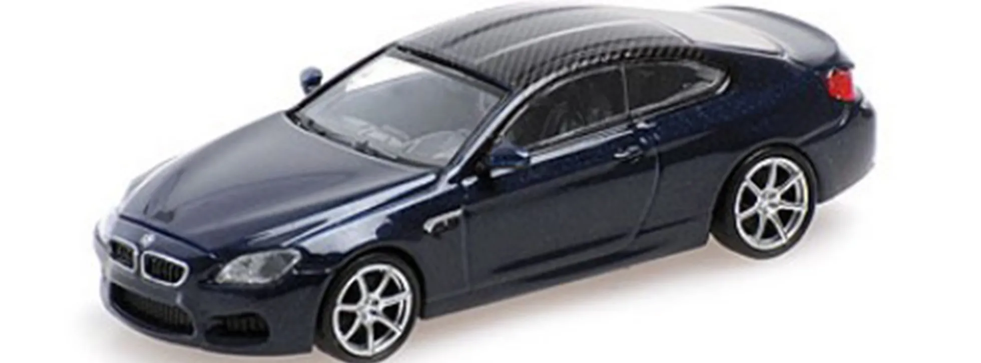 MINICHAMPS 870027302 BMW M6 Coupe F13 imperialblaumetallic Automodell 1:87