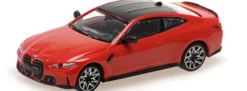 MINICHAMPS 870023021 BMW M4 G82 Coupe 2020 rotmetallic Automodell 1:87