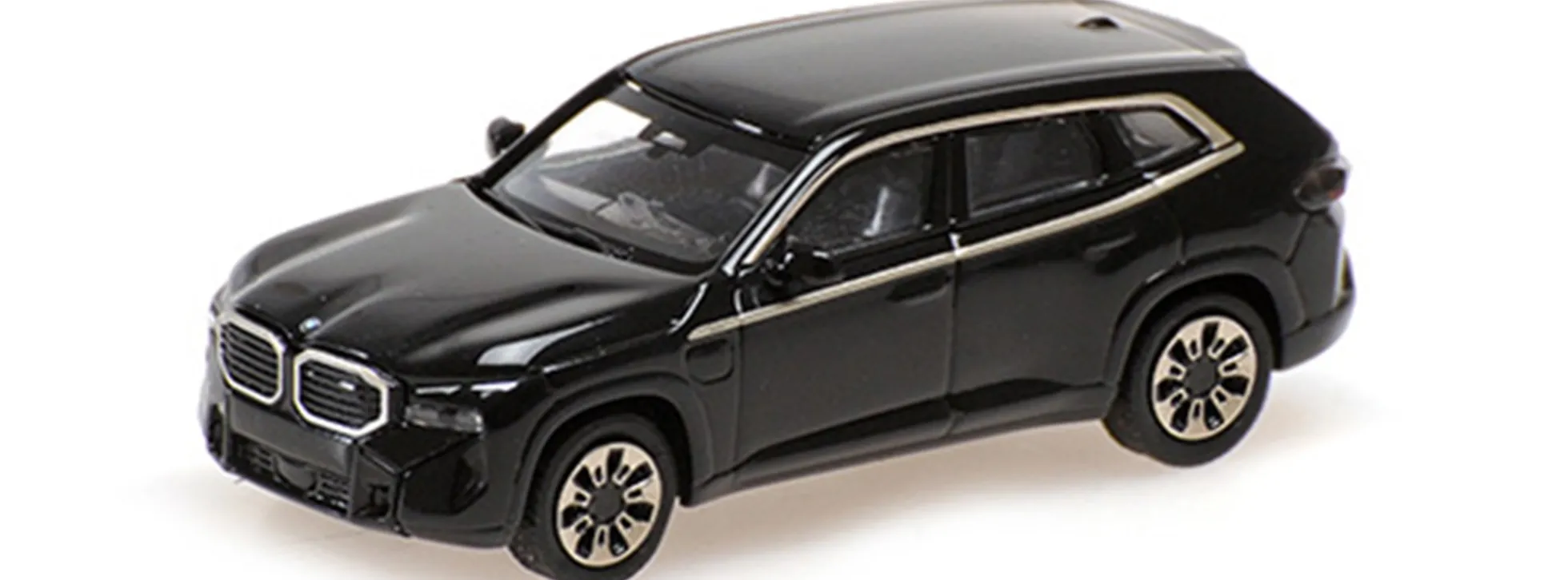 MINICHAMPS 870025001 BMW XM G09 2023 schwarzmetallic Automodell 1:87