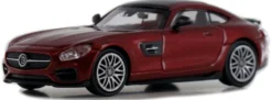 MINICHAMPS 870037321 BRABUS 600 AMG GT S 2015, rot | Modellauto 1:87