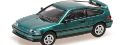 MINICHAMPS 870161020 Honda CRX MK2 1987 grünmetallic Automodell 1:87