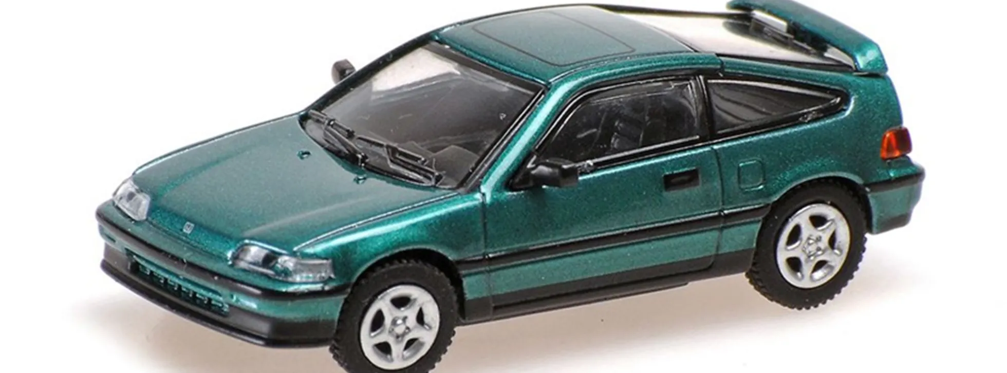 MINICHAMPS 870161020 Honda CRX MK2 1987 grünmetallic Automodell 1:87