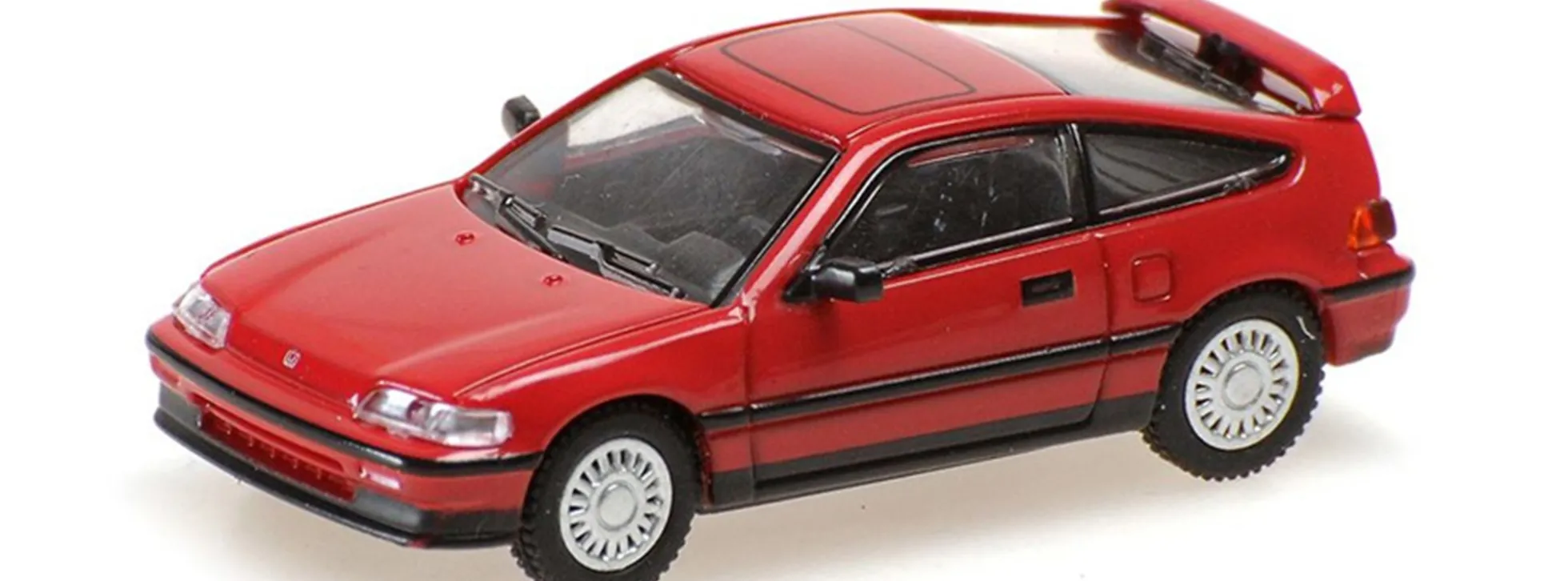 MINICHAMPS 870161024 Honda CRX 1987 rot Automodell 1:87
