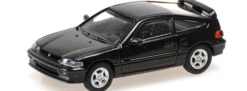 MINICHAMPS 870161022 Honda CRX 1987 schwarz Automodell 1:87