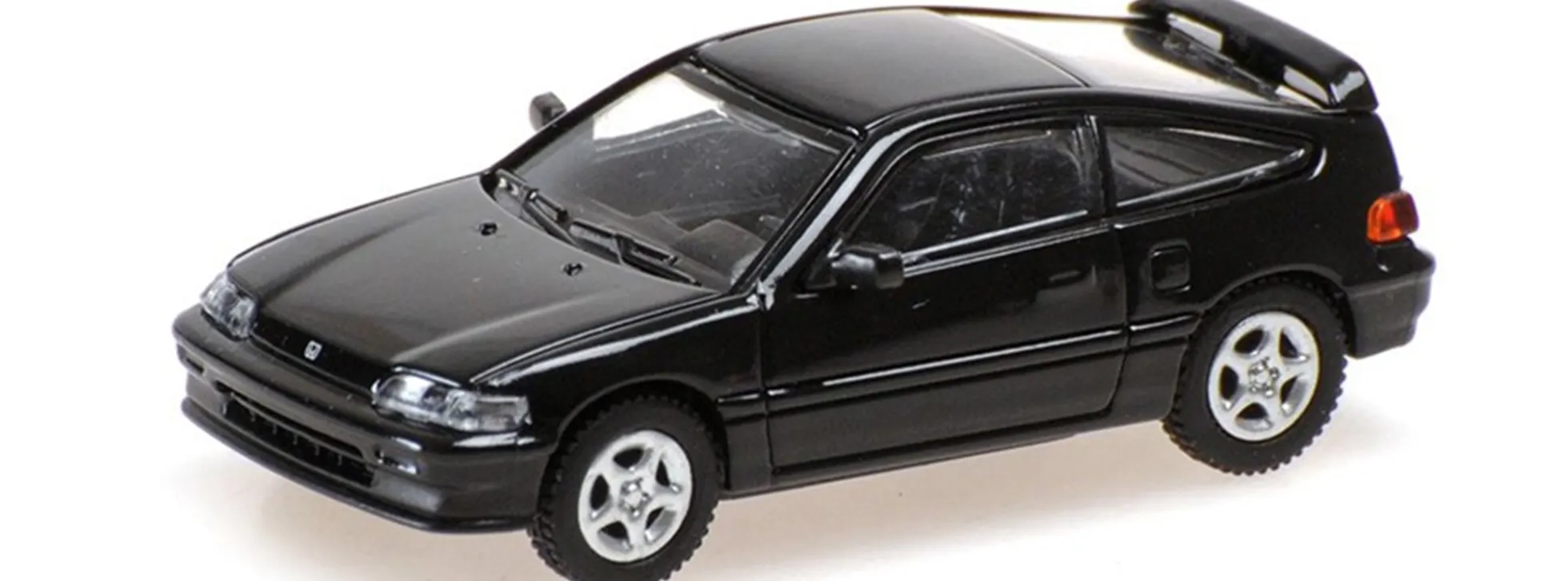 MINICHAMPS 870161022 Honda CRX 1987 schwarz Automodell 1:87