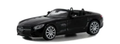 MINICHAMPS 870037131 Mercedes-AMG GT Roadster 2015 schwarz Automodell Spur H0