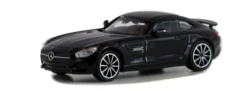 MINICHAMPS 870037120 Mercedes-AMG GTS 2015 schwarz Automodell Spur H0