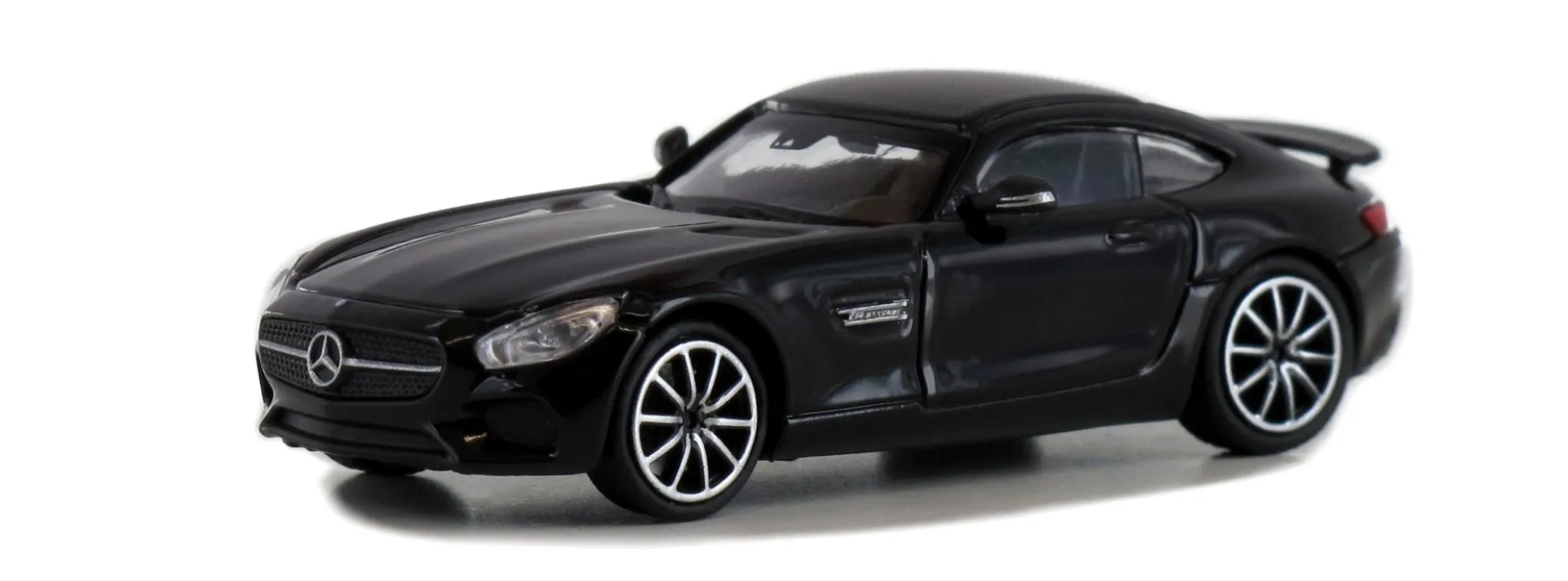 MINICHAMPS 870037120 Mercedes-AMG GTS 2015 schwarz Automodell Spur H0