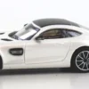 MINICHAMPS 870037122 Mercedes-AMG GTS 2015 weissmetallilc Modellauto Spur H0