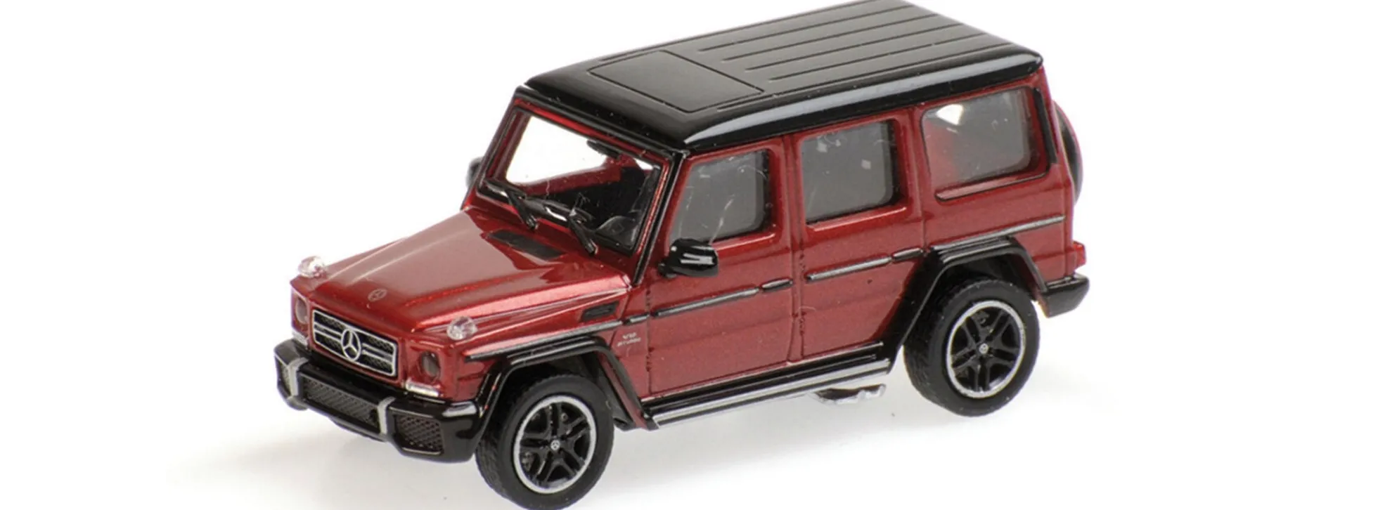 MINICHAMPS 870037004 Mercedes-Benz AMG G65 2015 tomatored-metallic Automodell 1:87