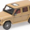 MINICHAMPS 870037404 Mercedes-Benz G-Klasse W463 2018 sandbeige Automodell 1:87