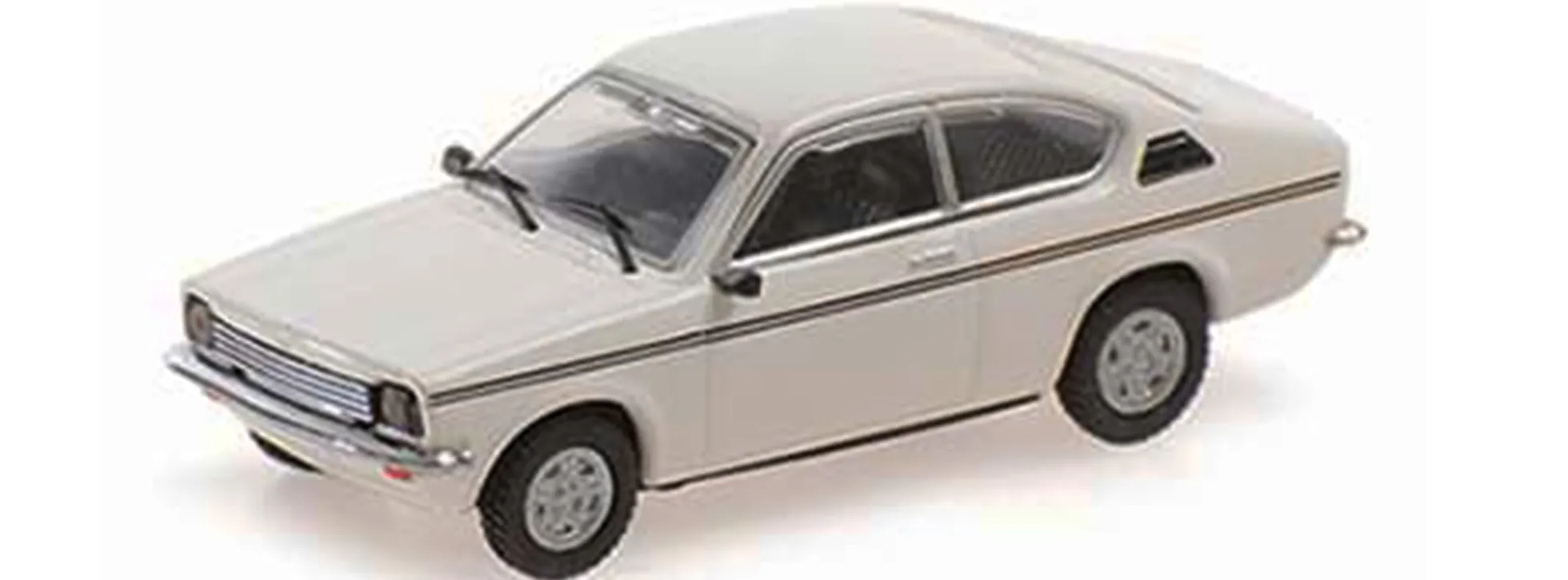 MINICHAMPS 870040122 Opel Kadett C Coupe 1973 weiss Automodell 1:87
