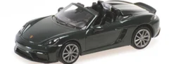MINICHAMPS 870067700 Porsche 718 Boxster Spyder Typ 982 2019 dunkelgrünmetallic Automodell 1:87