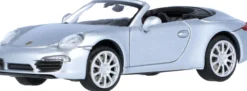 MINICHAMPS 870068032 Porsche 911 Cabriolet 2013 - silber | Modellauto 1:87