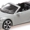 MINICHAMPS 870068330 Porsche 911 (992) Carrera 4S Cabrio 2019 grau Automodell 1:87