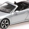 MINICHAMPS 870068334 Porsche 911 (992) Carrera 4S Cabrio silber 2019 Automodell 1:87