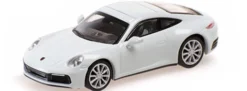 MINICHAMPS 870068324 Porsche 911 (992) Carrera 4S 2019 weiss Automodell 1:87