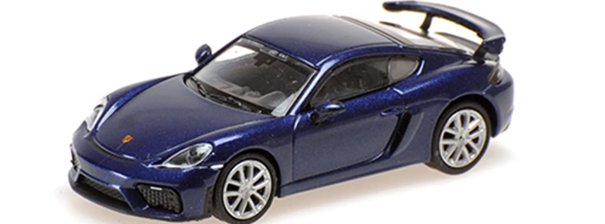 MINICHAMPS 870067600 Porsche 718 Cayman GT4 Typ 982 2019 dunkelblaumetallic Automodell 1:87