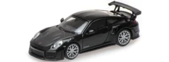 MINICHAMPS 870068125 Porsche 911 GT2 RS 2018 schwarz mit Carbonhaube Automodell 1:87