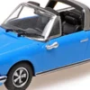 MINICHAMPS 870064562 Porsche 911 Targa 1972 blau Automodell 1:87