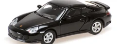 MINICHAMPS 870068174 Porsche 911 Turbo 996 2000 schwarz Automodell 1:87