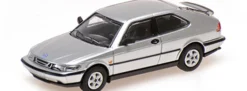MINICHAMPS 870170122 Saab 900 Coupe 1995 silbermetallic Automodell 1:87