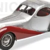 MINICHAMPS 107117121 Talbot Lago T150-C-SS Coupe silber/rot | Modellauto 1:18