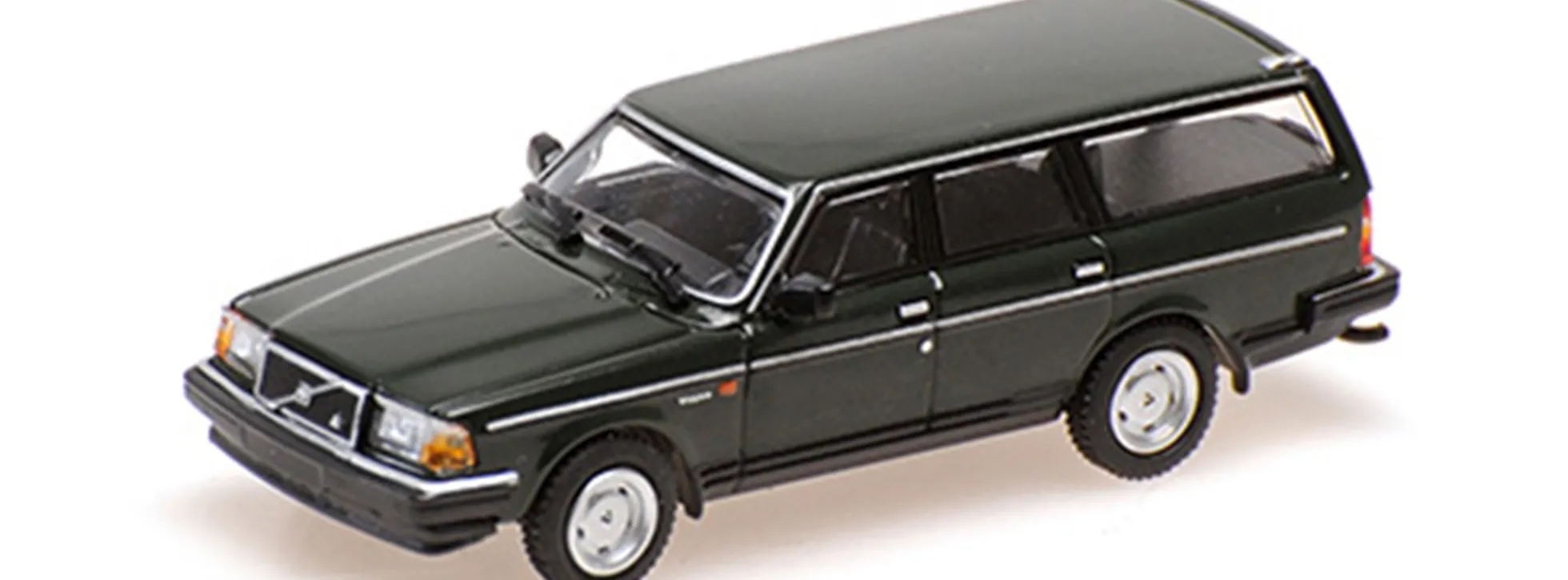 MINICHAMPS 870171414 Volvo 240GL Kombi 1986 dunkelgrün Automodell 1:87