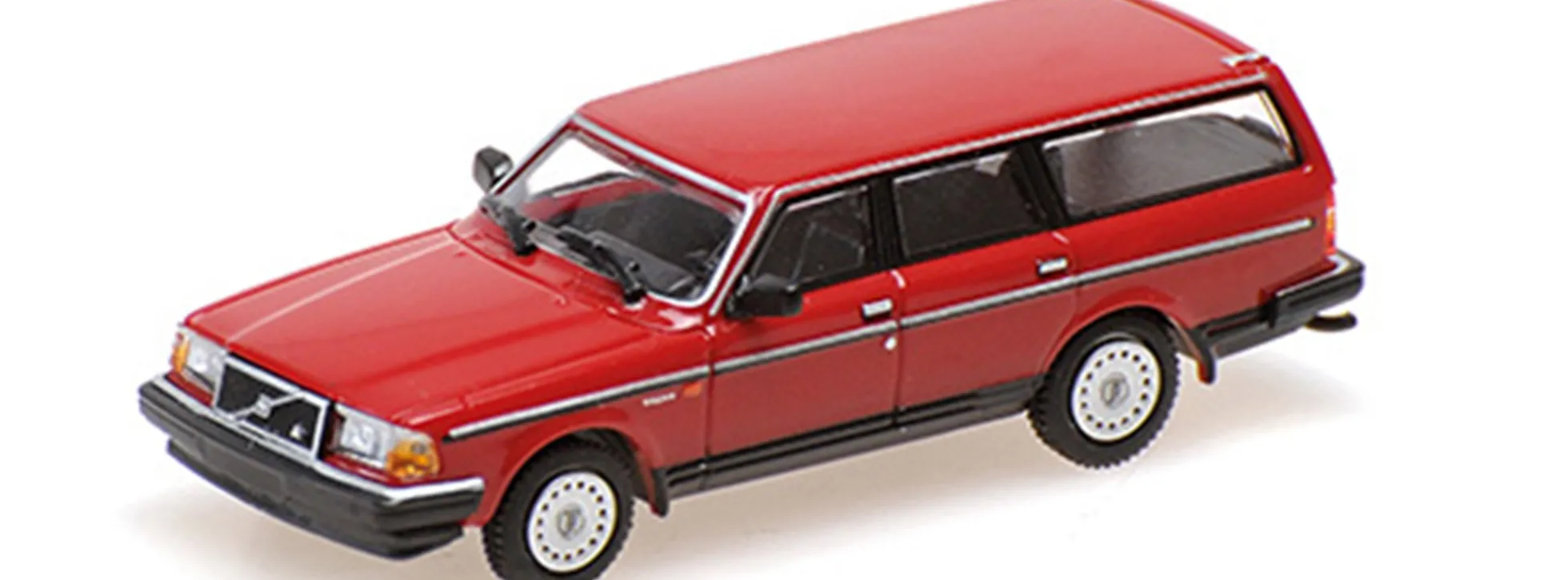 MINICHAMPS 870171410 Volvo 240GL Kombi 1986 rot Automodell 1:87