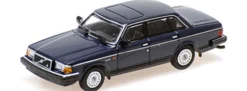 MINICHAMPS 870171404 Volvo 240GL Limousine 1986 dunkelblau Automodell 1:87