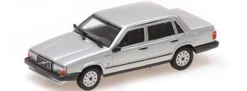 MINICHAMPS 870171702 Volvo 740 GL Limousine 1986 silber Automodell 1:87