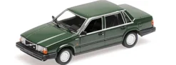 MINICHAMPS 870171701 Volvo 740 GL Limousine 1986 dunkelgrün Automodell 1:87