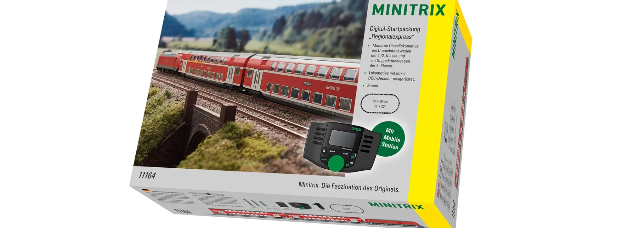 MINITRIX 11164 Digital-Startpackung BR 245 Regional-Express DB AG | DCC Sound | Spur N