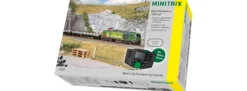 MINITRIX 11171 Digital-Startpackung BR 248 mit Güterzug BUG | DCC Sound | Spur N
