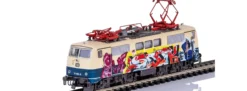 MINITRIX 16724 E-Lok BR 111 018 Graffiti DB | DCC Sound | MHI | Spur N