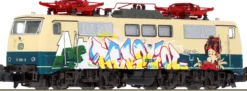 MINITRIX 16724 E-Lok BR 111 018 Graffiti DB | DCC Sound | MHI | Spur N