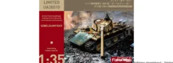 modelcollect UA35010 Deutscher E60 Ausf. D 12.8cm mit Seitenpanzerung | Panzer Bausatz 1:35