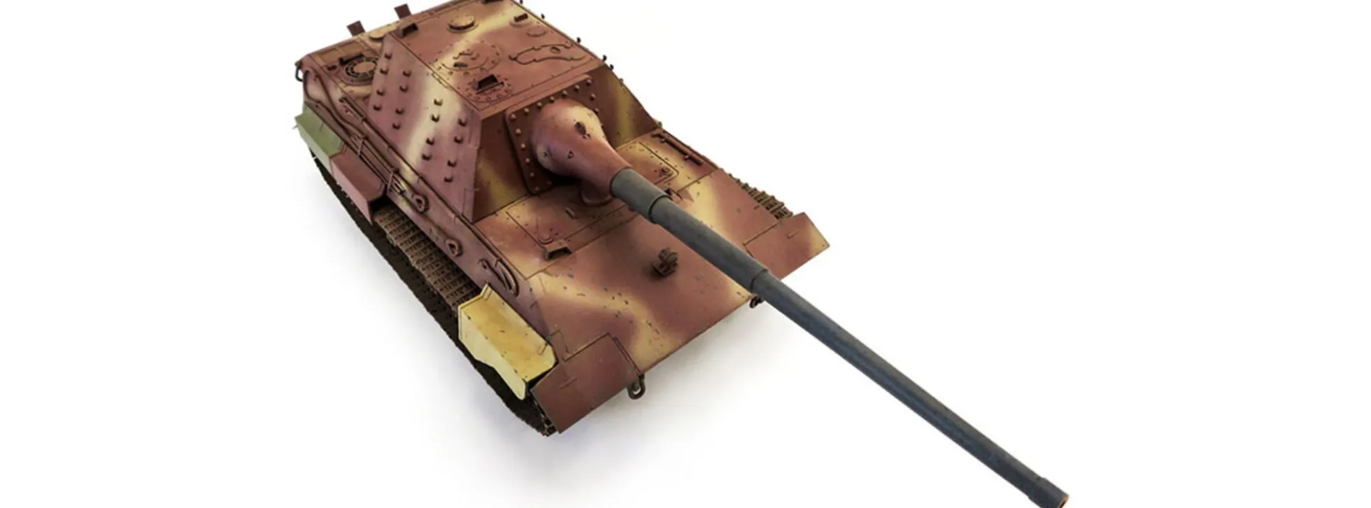 Modelcollect UA35035 E75 Jagdtiger II with 128mm Kwk 2in1 | Panzer Bausatz 1:35
