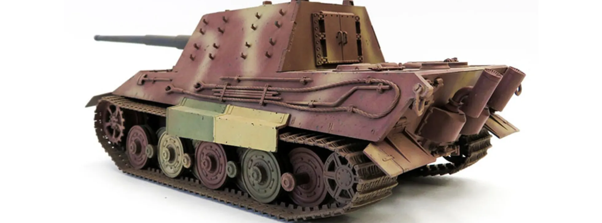 Modelcollect UA35035 E75 Jagdtiger II with 128mm Kwk 2in1 | Panzer Bausatz 1:35
