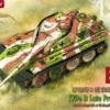 Modelcollect UA35040 Fist of War German E60 Ausf. D 12.8cm tank late type | Panzer Bausatz 1:35