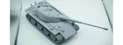 Modelcollect UA35040 Fist of War German E60 Ausf. D 12.8cm tank late type | Panzer Bausatz 1:35