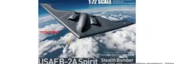 modelcollect UA72214 Northrop B-2A Spirit Strategischer Tarnkappenbomber | Flugzeug Bausatz 1:72