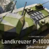 modelcollect UA72355 P.1000 Ratte Schwarnhorst 1944 | Militär Bausatz 1:72
