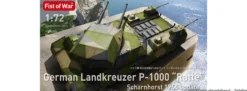 modelcollect UA72355 P.1000 Ratte Schwarnhorst 1944 | Militär Bausatz 1:72