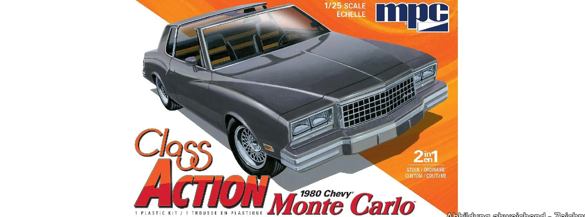 MPC 967M 1980 Chevy Monte Carlo | Auto Bausatz 1:25